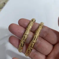 گوشواره النگو طلا در حد نو|جواهرات|خرم‌آباد, |دیوار