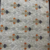 پارچه سوزن دوزی مجلسی