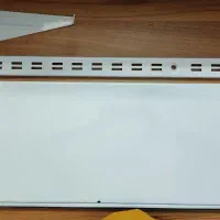 طبقه یا قفسه فلزی دیواری محکم با ورق ضخیم