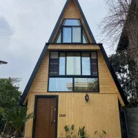 کلبه تک خوابه موفقم استخرسرپوشیده آبگرم موفقم