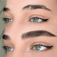 میکرو بلیدینگ ابرو  و فیبروز  دخترونه، مویی وطبیعی