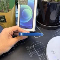 ایفون ۱۲ نرمال ابی ۱۲۸zaa|موبایل|کرج, گوهردشت|دیوار