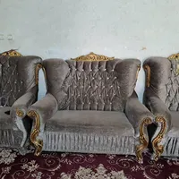 سرویس مبل ۷نفره سلطنتی در حد|مبلمان خانگی و میز عسلی|شیراز, شهرک بهار|دیوار