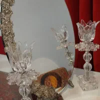 آینه و شمعدانی