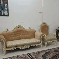 مبل استیل هفت نفره درحد جهیزیه|مبلمان خانگی و میز عسلی|قم, آذر (نکویی)|دیوار