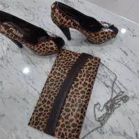کفش و کیف پلنگی