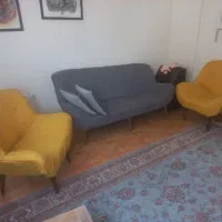 مبل راحتی ۵ نفره در حد نو.|مبلمان خانگی و میز عسلی|تهران, جی|دیوار