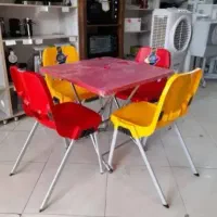 میز و صندلی پلاستیکی آدنا ۷۵۴۳ ناهارخوری