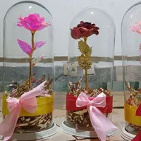 گلهای  شیشه ای و کادویی|گل مصنوعی|نسیم‌شهر, |دیوار