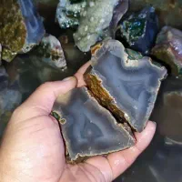 تعداد عقیق سلیمانی کلکسیون ویترینی براتراش انگشتر