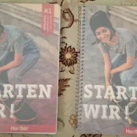 کتاب آلمانی A1.1 کار شده