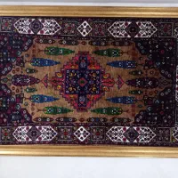 تابلوفرش خالص ابریشم... دورو