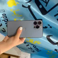 گوشی ایفون ۱3promax 256 دوسیم خیلی تمیز پک اصلی