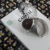 دو عدد انگوشتر  دست ساز سنگین