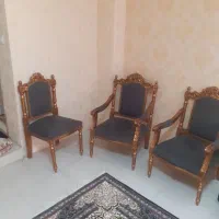 مبلمان سلطنتی چوب روس|مبلمان خانگی و میز عسلی|مشهد, یوسفیه (شهرک غرب)|دیوار