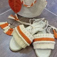 ست صندل وکیف وگوشواره