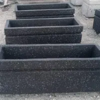 تندیس سبز گلدان آبنما کباب پز گلدان مدرن بتنی