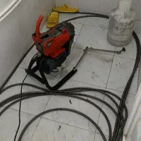 لوله بازکنی و تخریب و بازسازی سرویس بهداشتی امیران