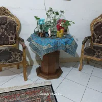 مبلمان 8 نفره چوب گردو