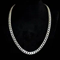 گردن بند نقره مردانه