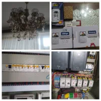 برقکار سیمکشی نصب لوستر نصب آیفون ودزدگیر سیمکارتی