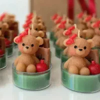 انواع شمع و گیفت وظروف سنگ مصنوعی یلدایی|صنایع دستی و سایر لوازم تزئینی|کرمان, |دیوار