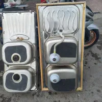 دوتا سینک ظرفشویی|آب‌چکان و نظم‌دهنده ظروف|تهران, تهرانپارس غربی|دیوار