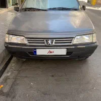 پژو 405 خاکستری مدل ۹۰