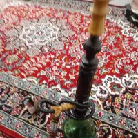 قلیان چوب سرخ اصلی|صنایع دستی و سایر لوازم تزئینی|مشهد, کوی دروی|دیوار