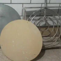گاز و تابه و تخته نان پزی