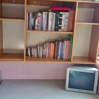 کتابخانه،  میز تحریر و میز کامپیوتر