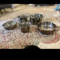 چند عدد قابلمه استیل بفروش میرسد