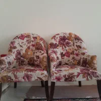 مبل تکی دوعدد نشیمن سالم