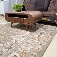 مبل راحتی هفت نفره به همراه جلو مبلی و عسلی