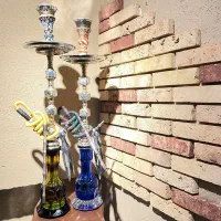 قلیان برنجی میوه ای طعم دار شده