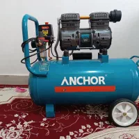 پمپ باد 50لیتری سایلنت سیم پیچ تمام مسی آنکور