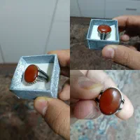 انگشتر عقیق یمنی نقره