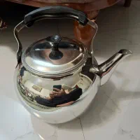کتری قوری استیل قدیمی|قوری، کتری، قهوه‌ساز دستی|تهران, تهرانپارس شرقی|دیوار