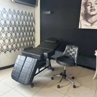 تخت چهارتکه و صندلی تابوره|آرایشگاه و سالنهای زیبایی|گرگان, |دیوار