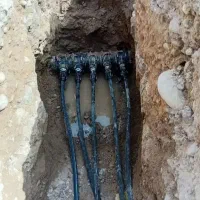 کشیدن انشعاب اب ازخط اصلی