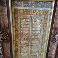 تابلو فرش ریز بافت ۹۰رج اعلاابریشم دستبافت