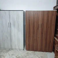 کمد رختخواب چوبی با طبقه مجزای پتو و بالش