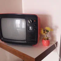 تلویزیون قدیمی سیاه وسفید|تلویزیون و پروژکتور|بیرجند, |دیوار