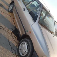 پراید ۱۳۱ مدل ۸۷ دوگانه کارخانه بدون رنگ عتیقه