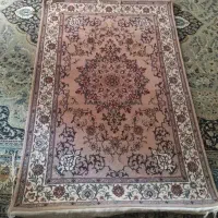 قالیچه ذرع و نیم  دست باف اصفهانی