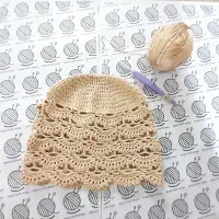 کلاه توری لئونی شاد بافت