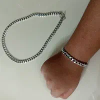 ست دستبند و گردنبند مردانه|بدلیجات|ارومیه, |دیوار