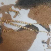 گردنبند و گوشواره رنگ ثابت