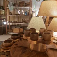 کلبه.چوبی/سروپذیرای۶نفره/|ظروف سرو و پذیرایی|اصفهان, مصلی|دیوار
