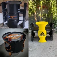 شلف، میز و صندلی بشکهای سفارشی با کیفیت عالی|کافیشاپ و رستوران|کرج, جهانشهر|دیوار